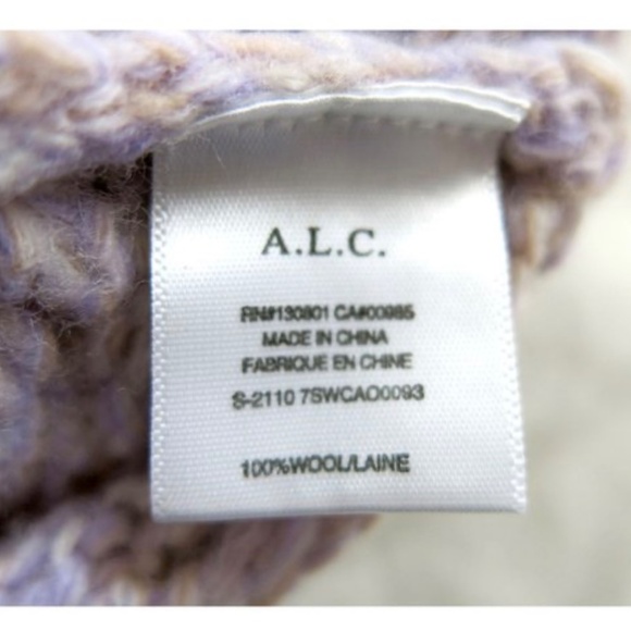 A.L.C. Jacks Honeycomb Cardigan, worn once, size L - Picture 9 of 9